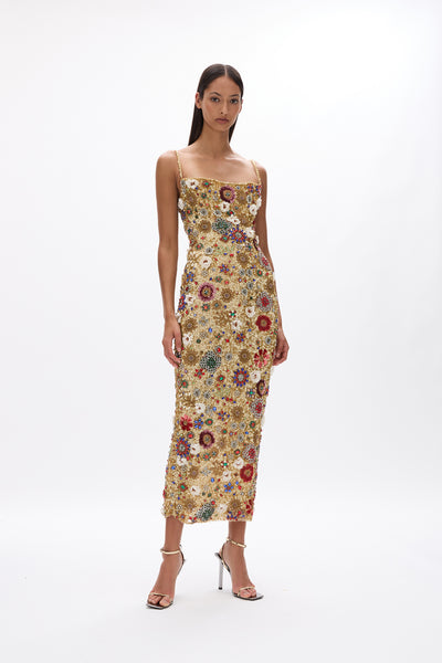 Francesca Gown Multi Shop Rachel Gilbert Online