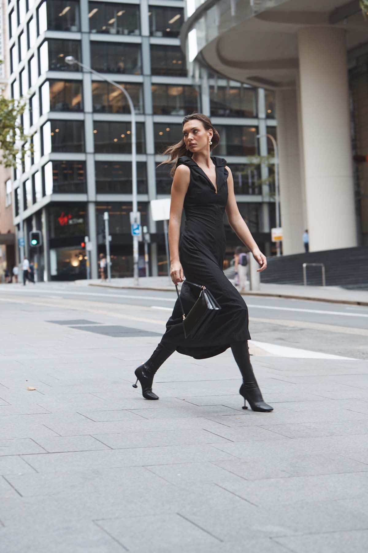 Briggs Dress in Black | Shop Rachel Gilbert Online
