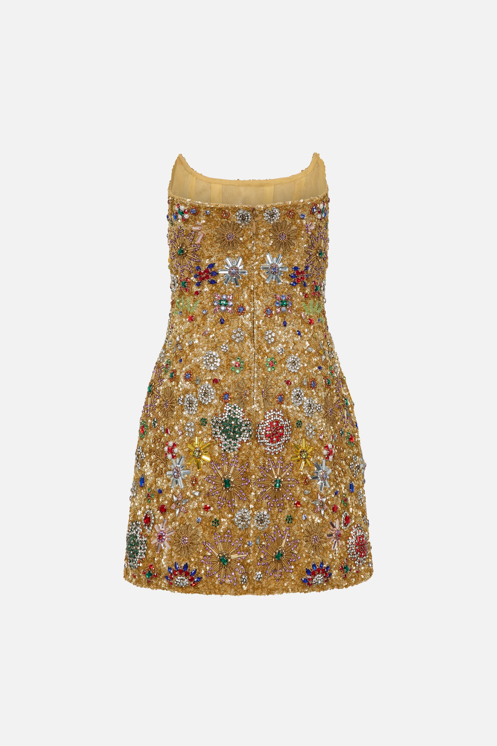 Francesca Strapless Star Mini
