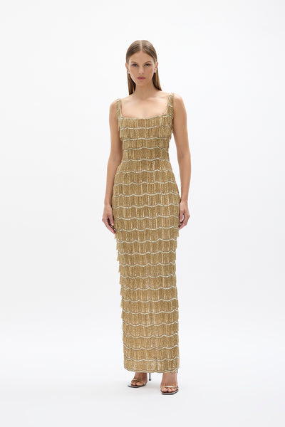 Sadie Gown in Gold