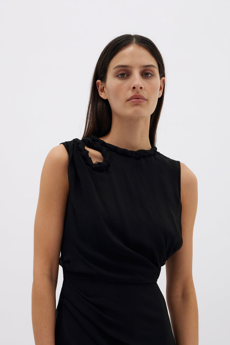 Quinn Dress Black | Shop Rachel Gilbert Online