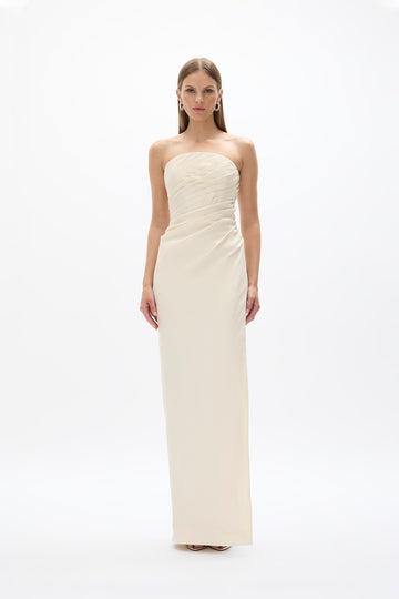 rachel gilbert bridesmaid dresses Rachel Gilbert Violet Printed Gown  Plus One Dress Hire