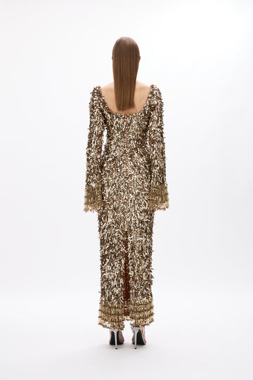chinese dress ladies Rachel Gilbert Atlanta Midnight Gown for SALE main image 1