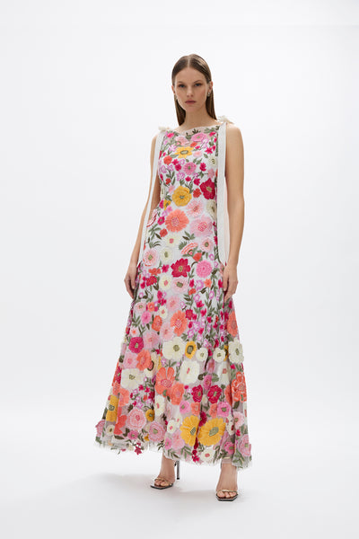 Nya Gown Pink/Orange