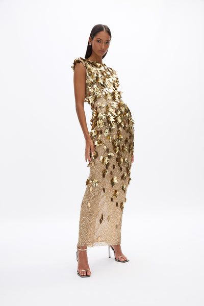 Hugo Gown Gold
