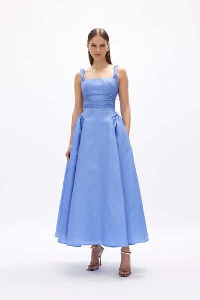princess polly baby blue dress Taylor Swift Surprise Song Dress Theory and Album Announcement Speculation
