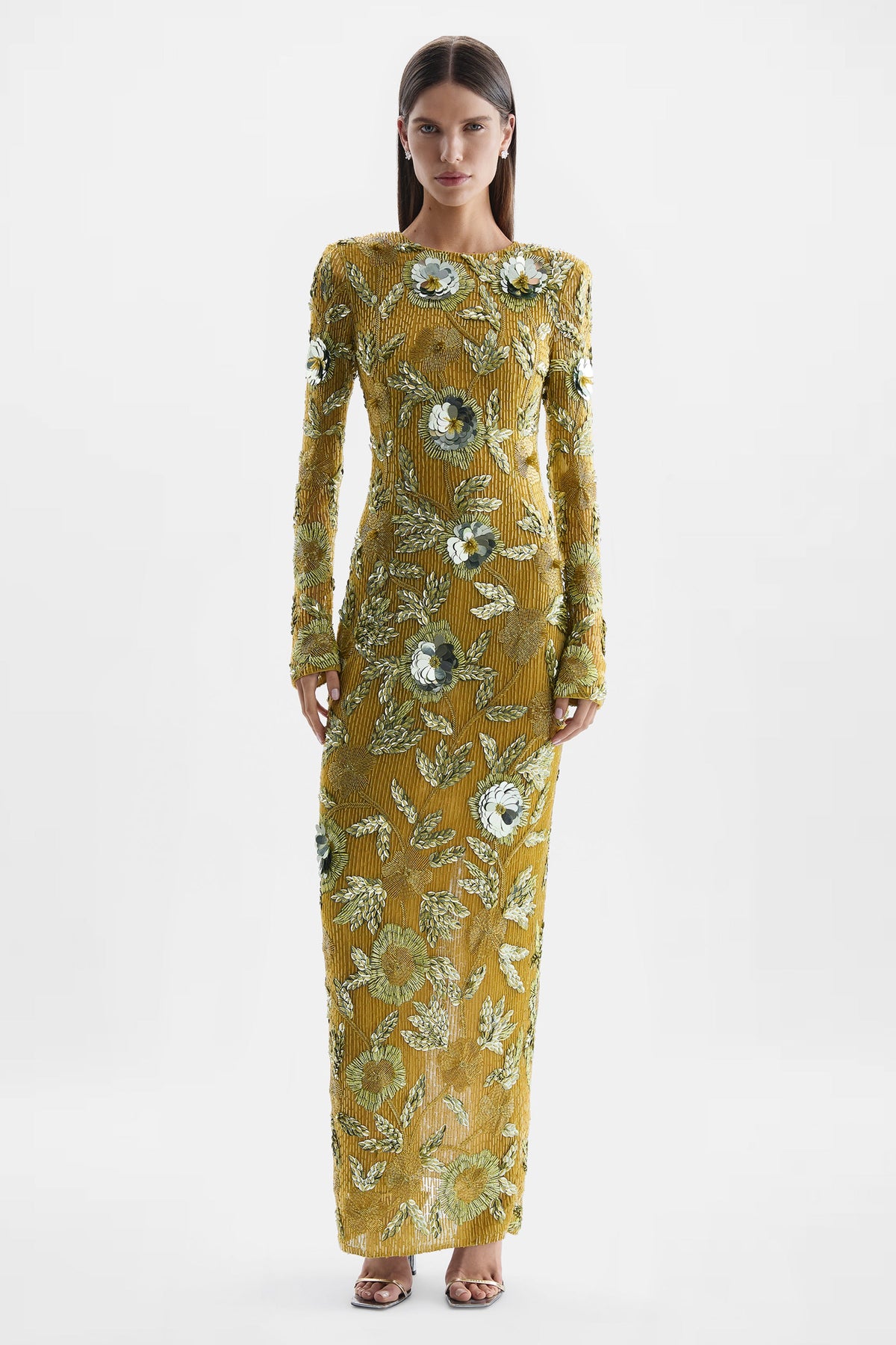 Pierre Sleeve Gown