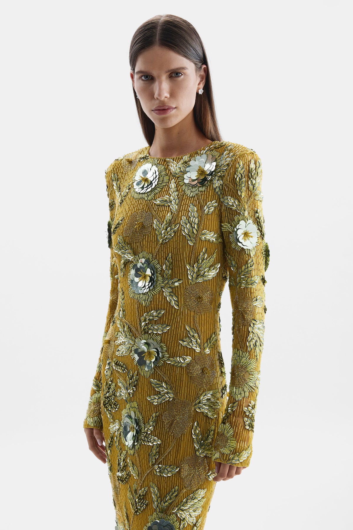 Pierre Sleeve Gown