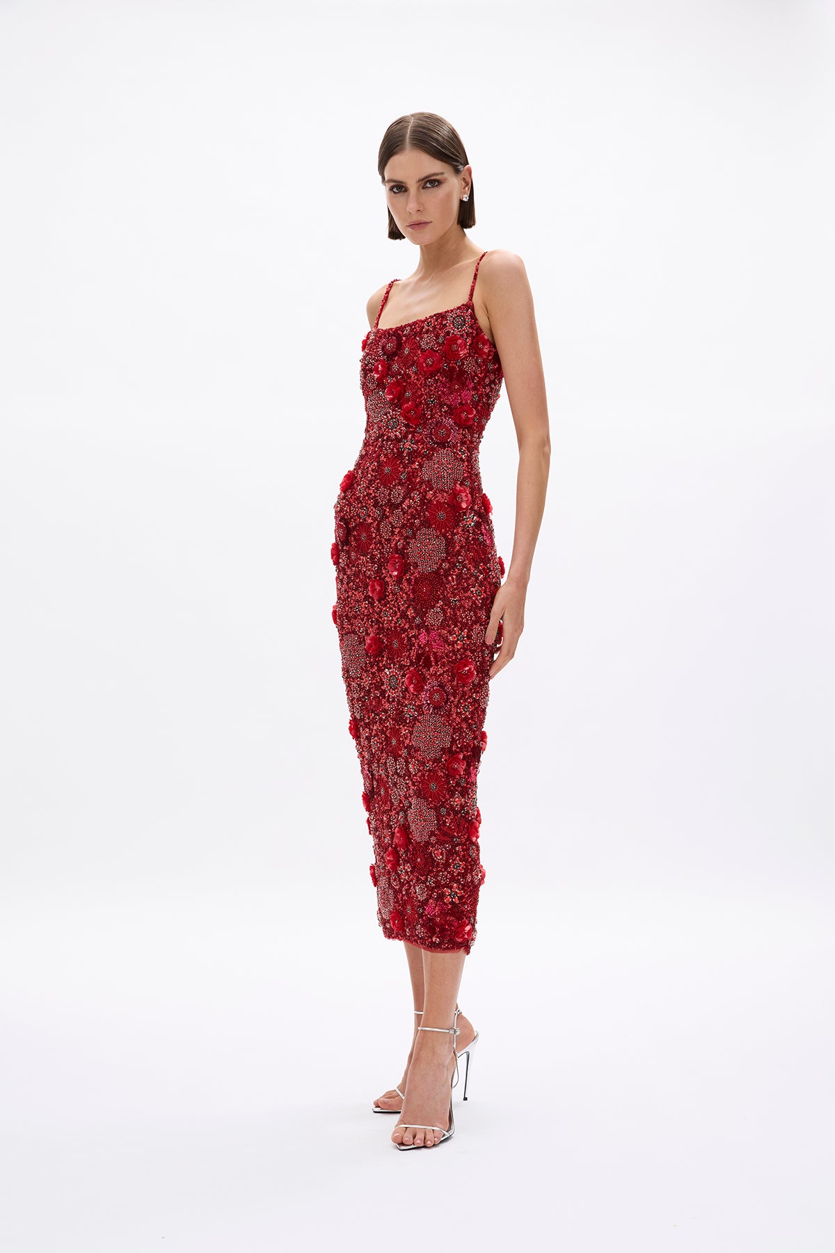 rachel gilbert red sequin dress Rachel Gilbert, Kaity embellished minidress, Women, Red, US 12, Dresses, Materialmix