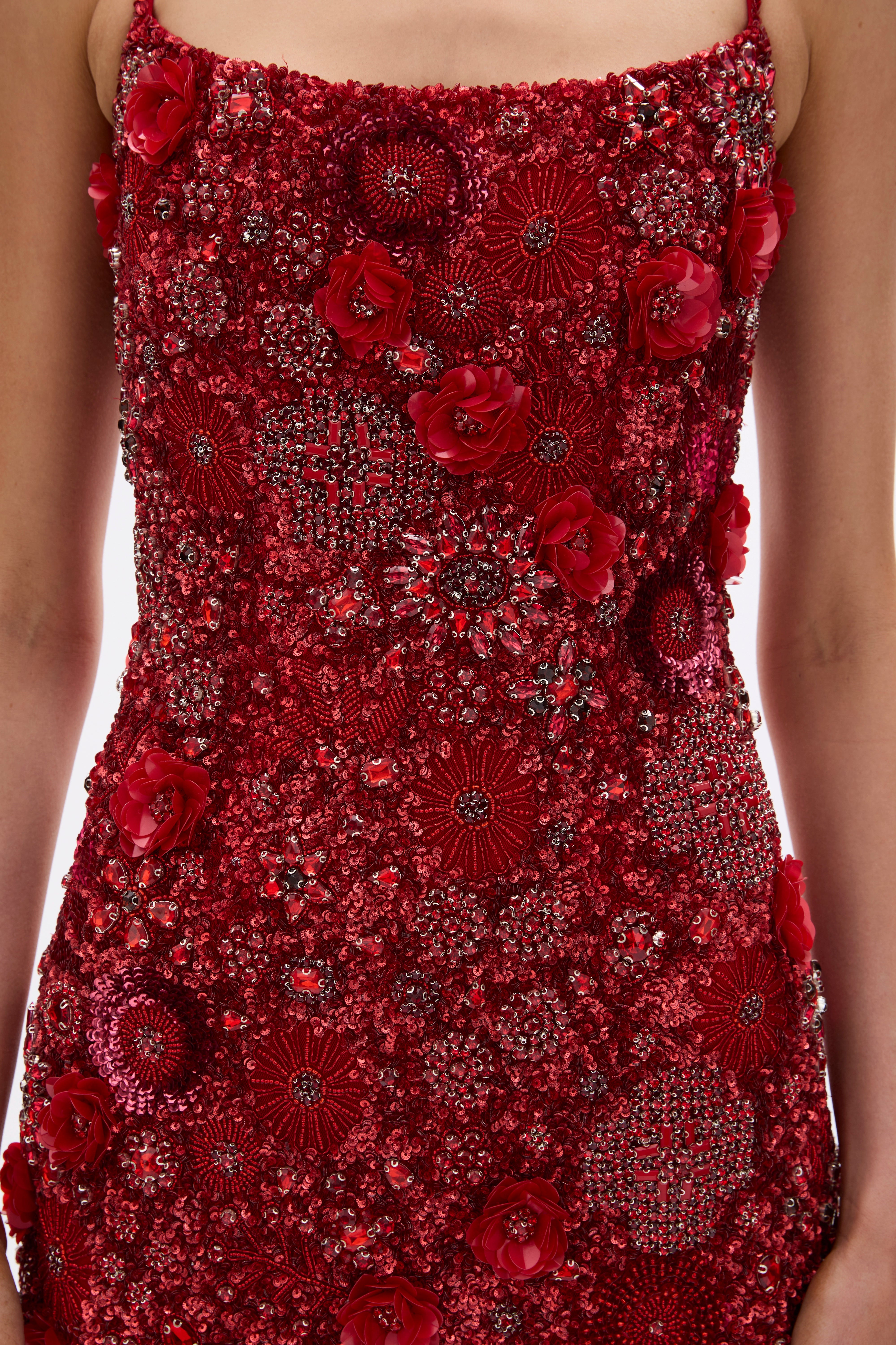rachel gilbert red sequin dress Its sequin season  which of these looks would you choose for New Years  Eve?,  Vivienne Westwood dress, Self-Portrait bag,  Rachel Gilbert,   Alex Perry dress, Loewe bag,  Rachel Gilbert,