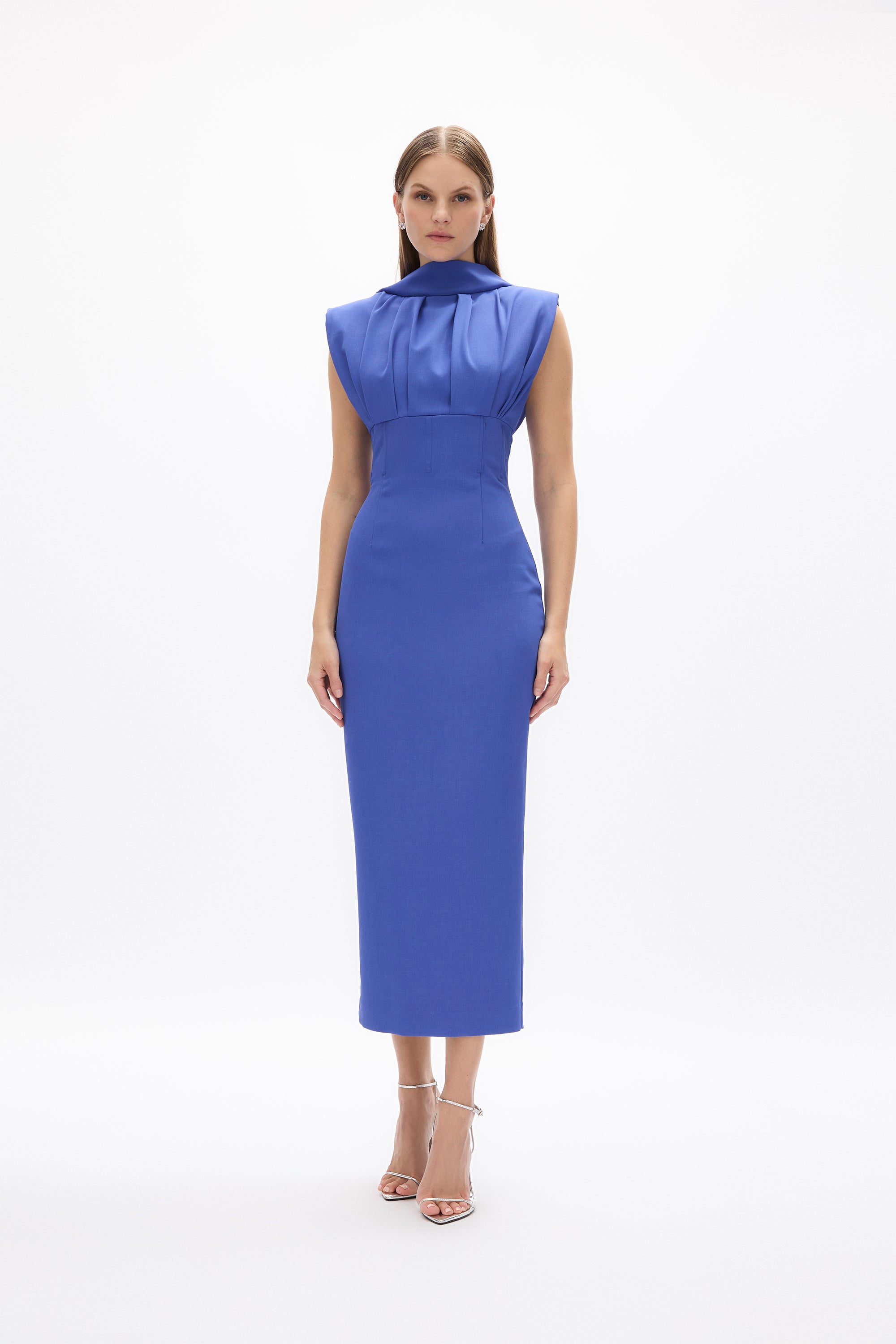 Dion Dress Blue | Shop Rachel Gilbert Online Dion Dress Blue | Shop Rachel Gilbert Online