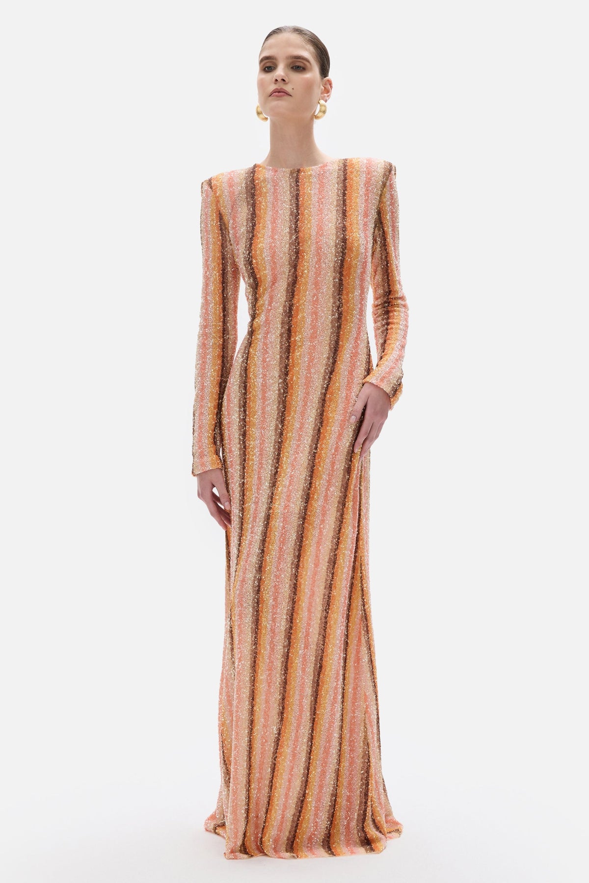 Isadora Long Slv Gown