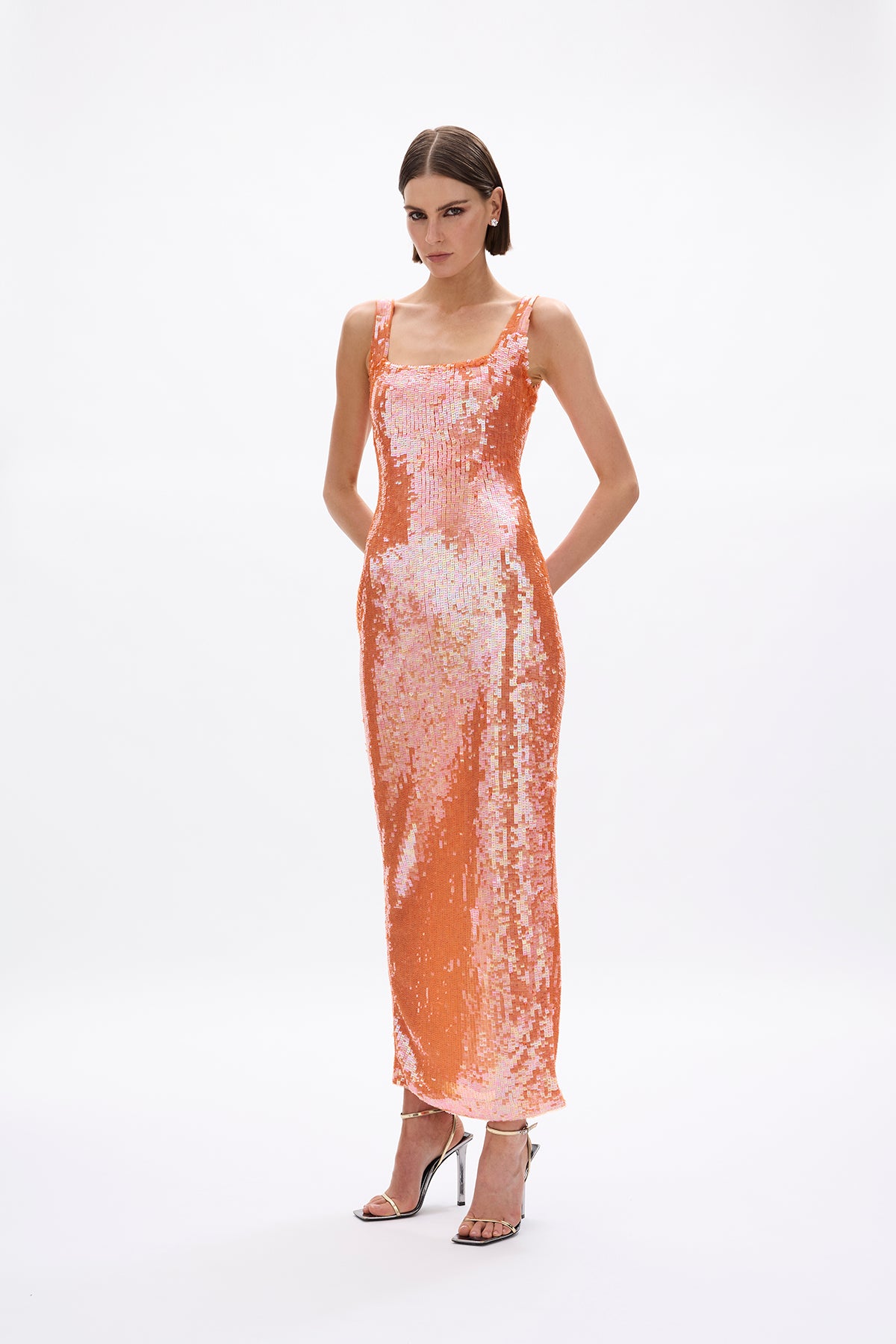 rachel gilbert red sequin dress Its sequin season which of these looks would you choose for New Years Eve?, Vivienne Westwood dress, Self-Portrait bag, Rachel Gilbert, Alex Perry dress, Loewe bag, Rachel Gilbert,