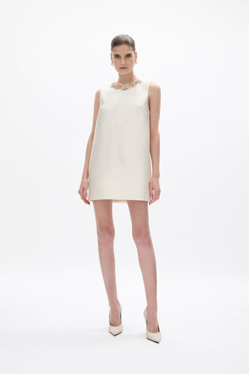 ruffle strap mini dress Jacquard Floral Ruffle Strap Mini Dress