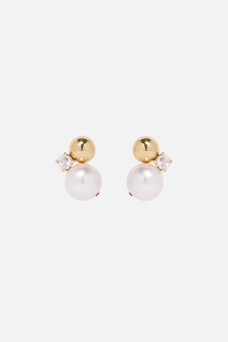 Cleo Pearl Cluster Earring