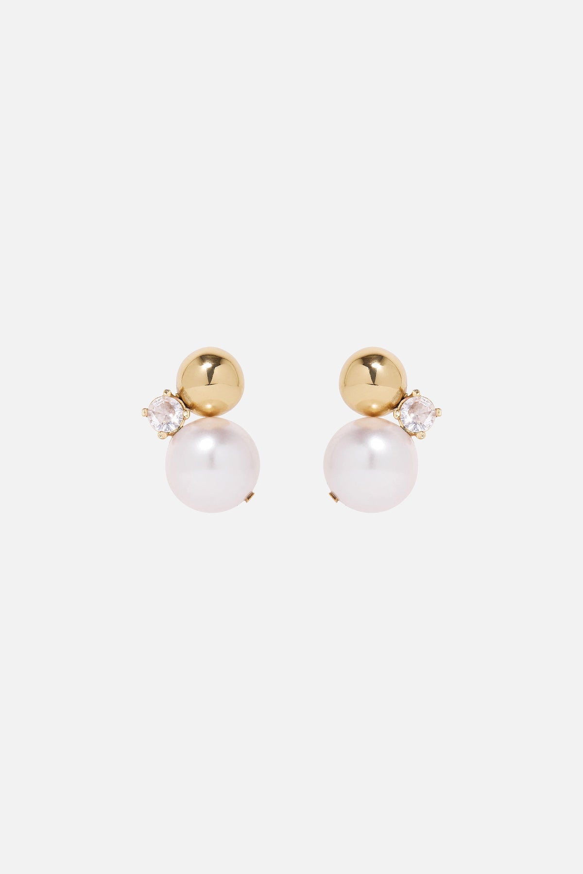 Cleo Pearl Cluster Earring
