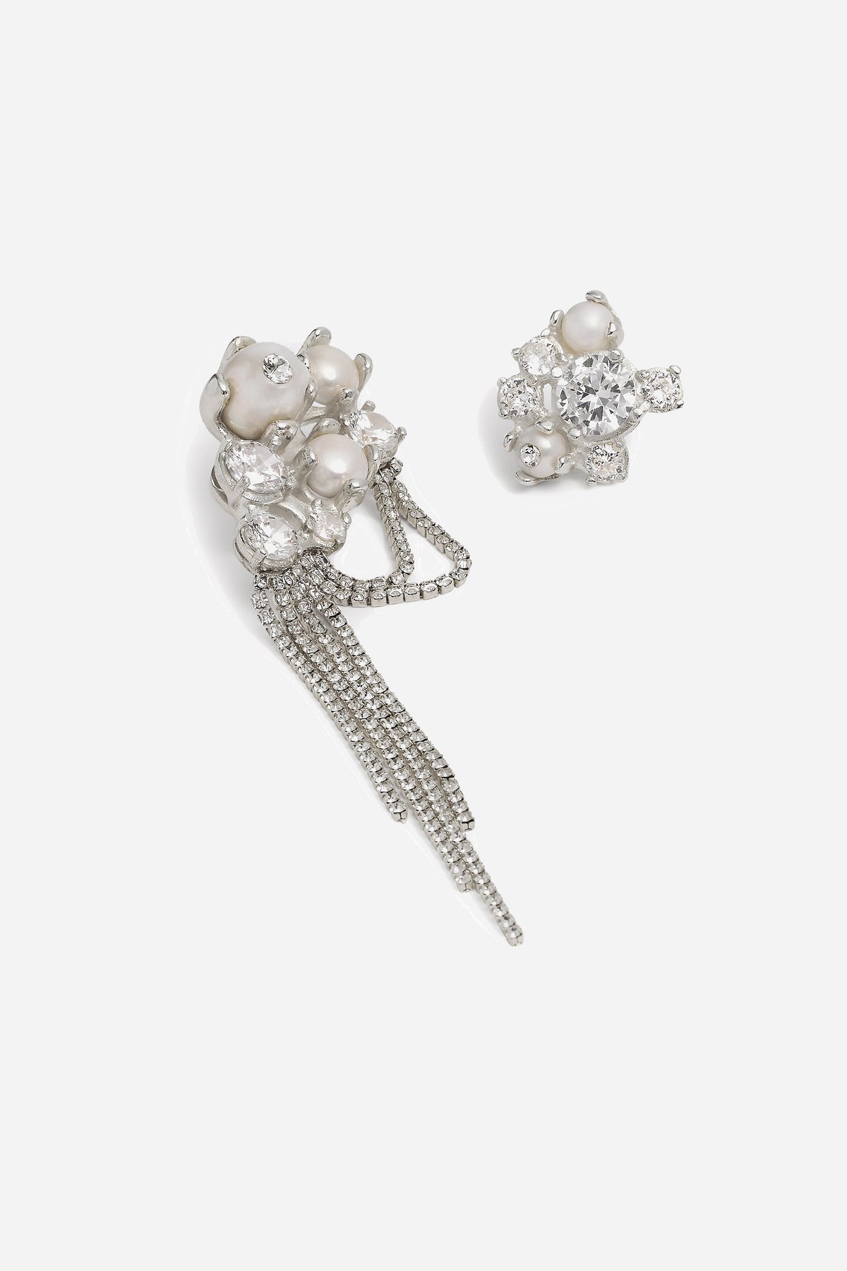 Sapher Asymmetric Earring