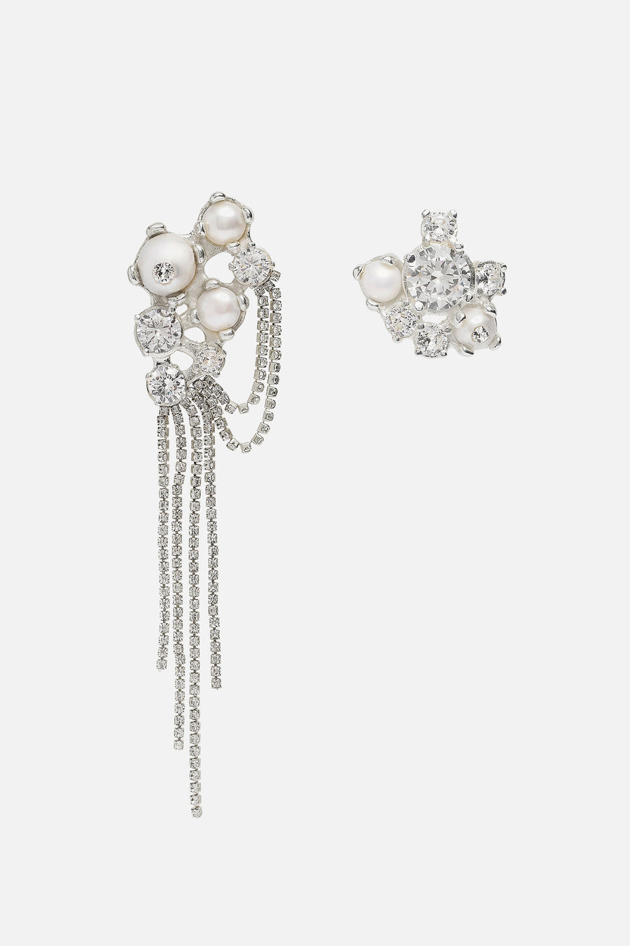 Sapher Asymmetric Earring
