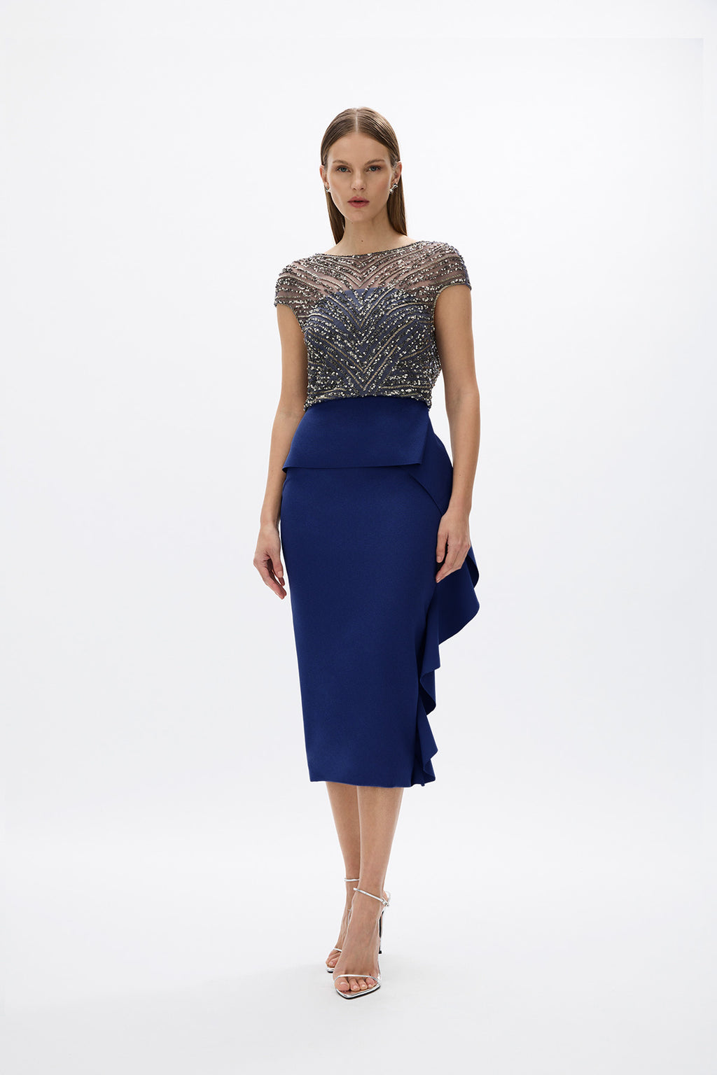 Gingette Dress Midnight | Shop Rachel Gilbert Online
