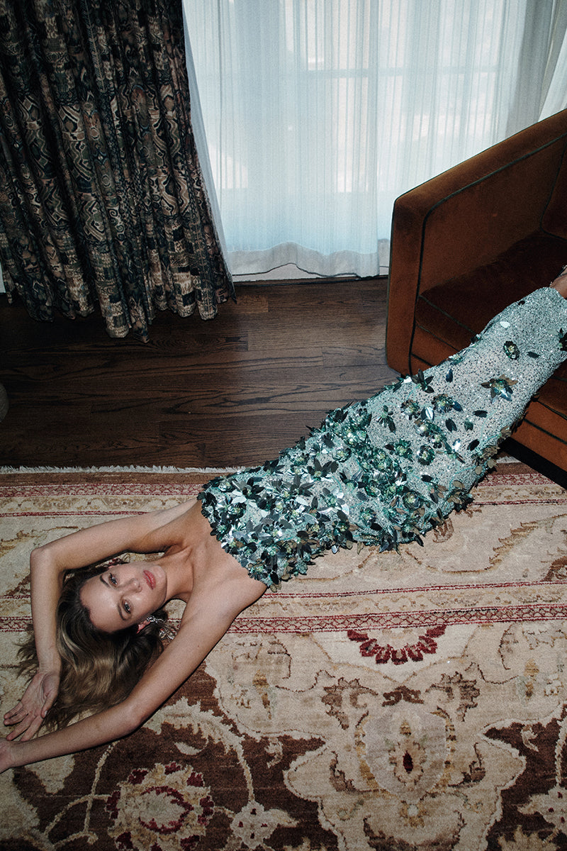 Hugo Strapless Gown