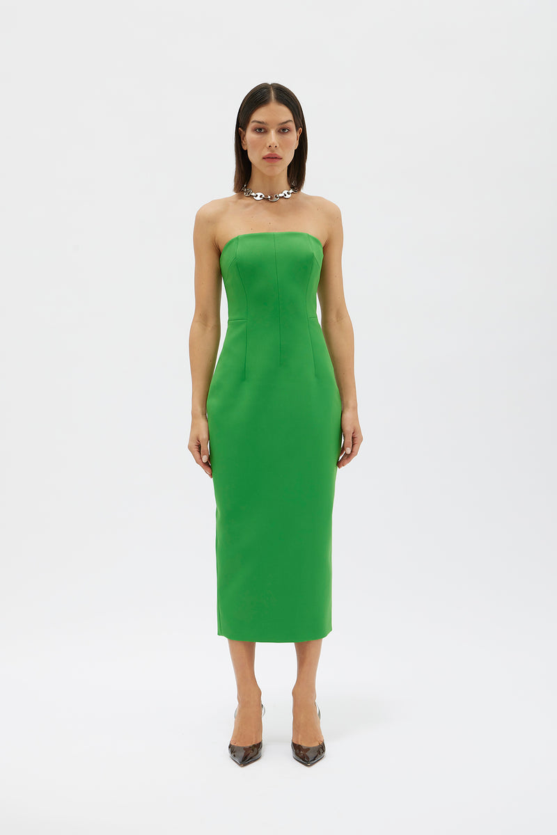 Rachel Gilbert | MINAH DRESS - GREEN