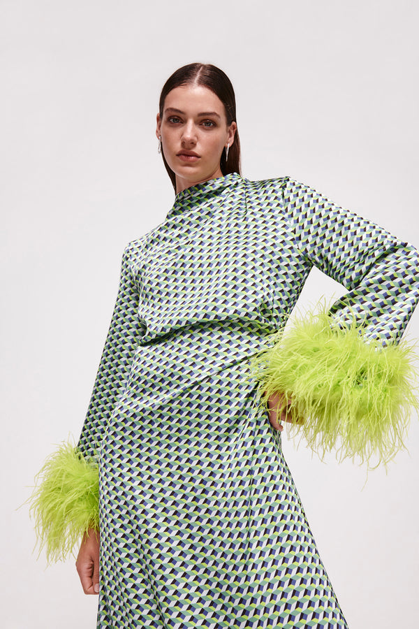 PIETRO PRINT DRESS