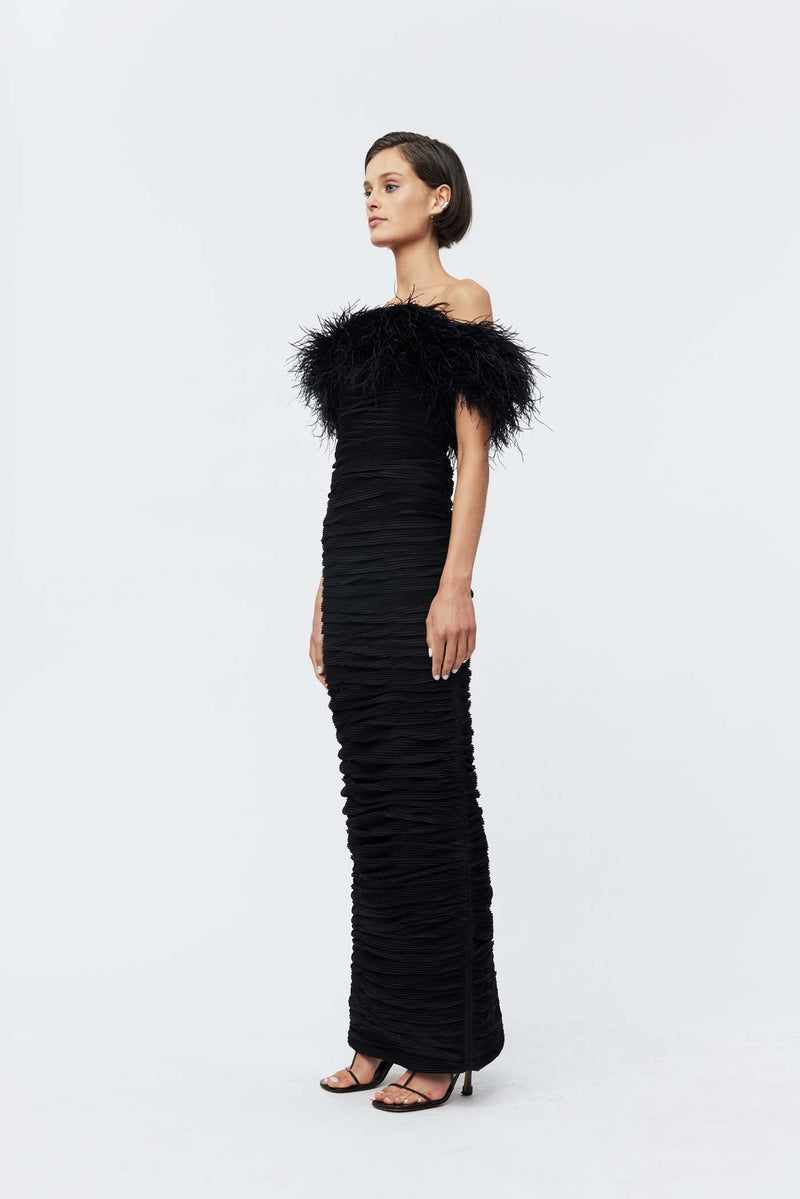 Rachel Gilbert | ZION GOWN - BLACK